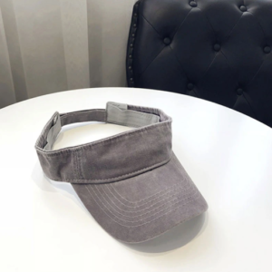 Gray Color Badminton Cap